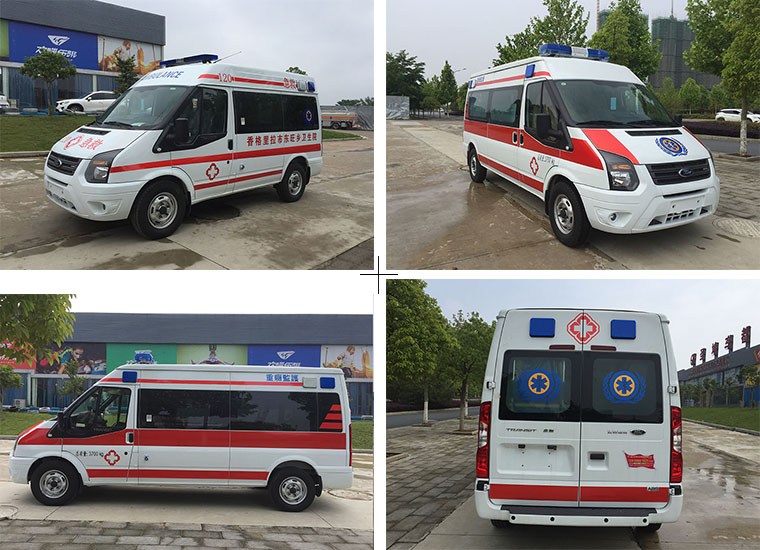 福特新世代V348救护车(长轴中顶)