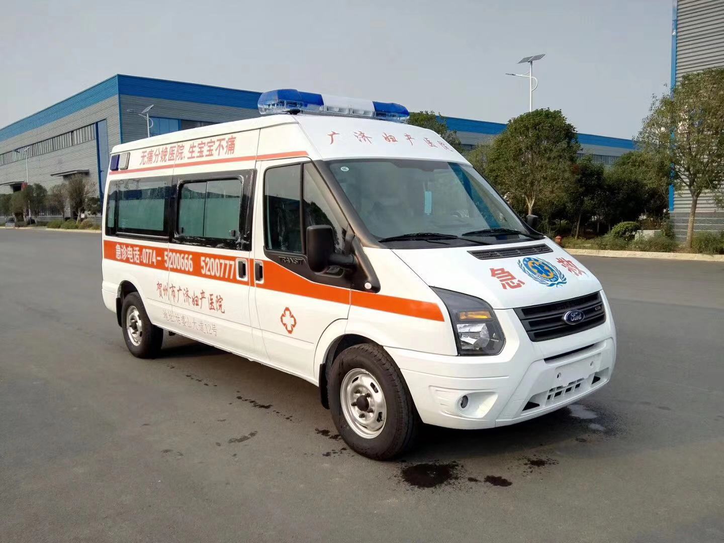 福特新世代V348救护车(长轴中顶)