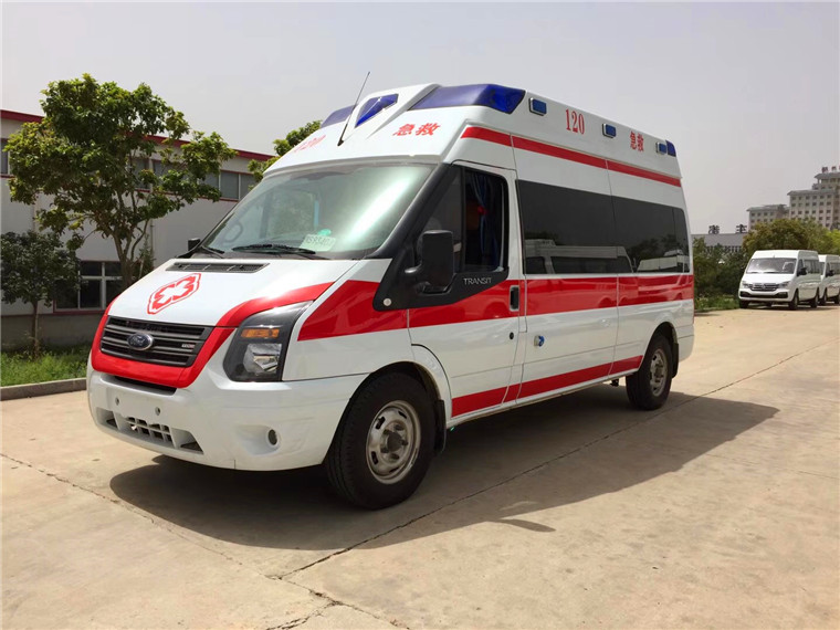 福特新世代V348救护车(长轴福星高顶)