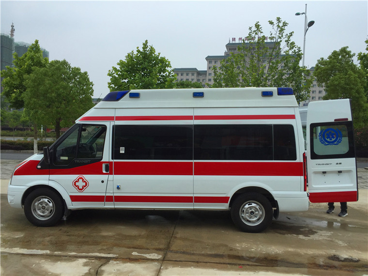 福特新世代V348救护车(长轴福星高顶)