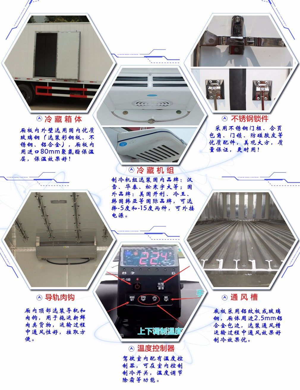 东风小康面包冷藏车部件图