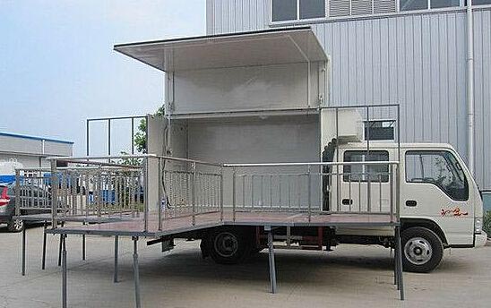 江淮双排舞台车
