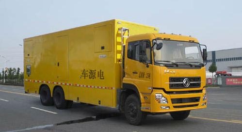 东风天龙后双桥400-600KW国四电源车